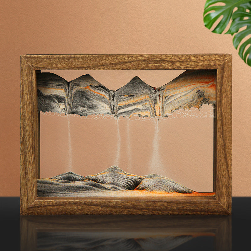 Skanto | Solid Wood 3D Rotating Sand Painting