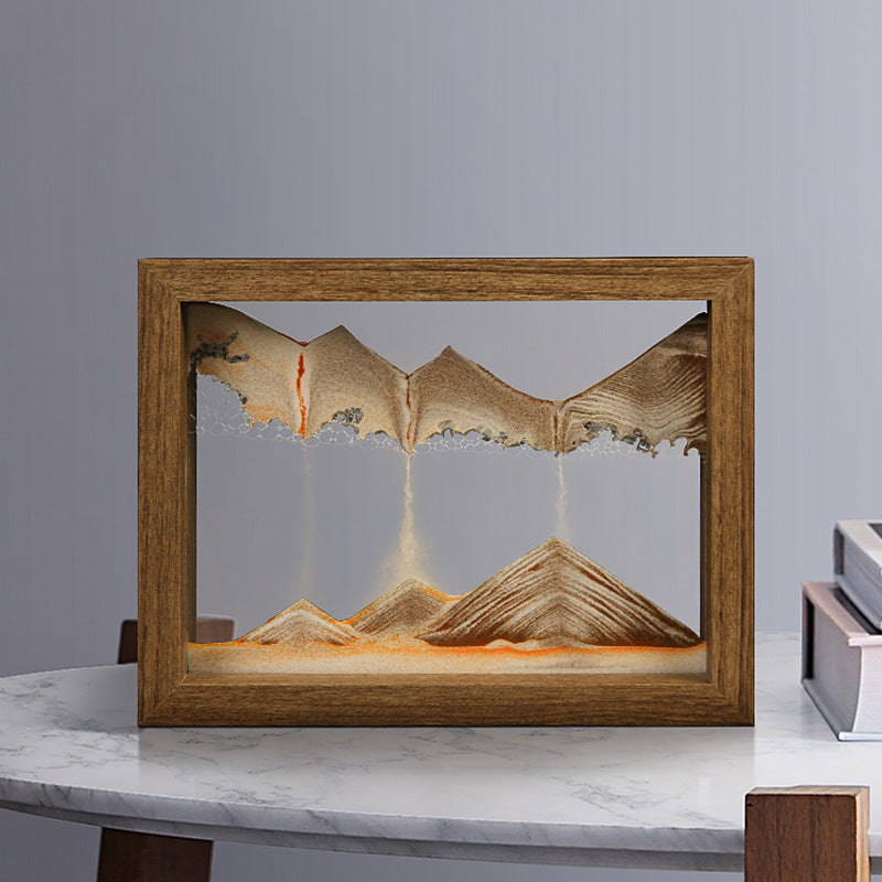 Skanto | Solid Wood 3D Rotating Sand Painting