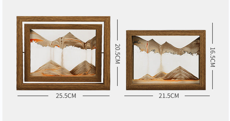 Skanto | Solid Wood 3D Rotating Sand Painting