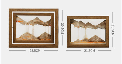 Skanto | Solid Wood 3D Rotating Sand Painting