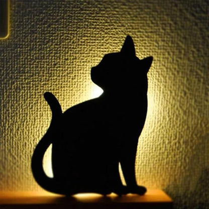 Sound-activated Cat Night Lamp | Karnz