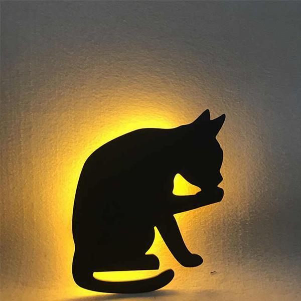 Sound-activated Cat Night Lamp | Karnz