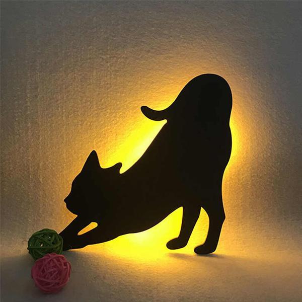 Sound-activated Cat Night Lamp | Karnz
