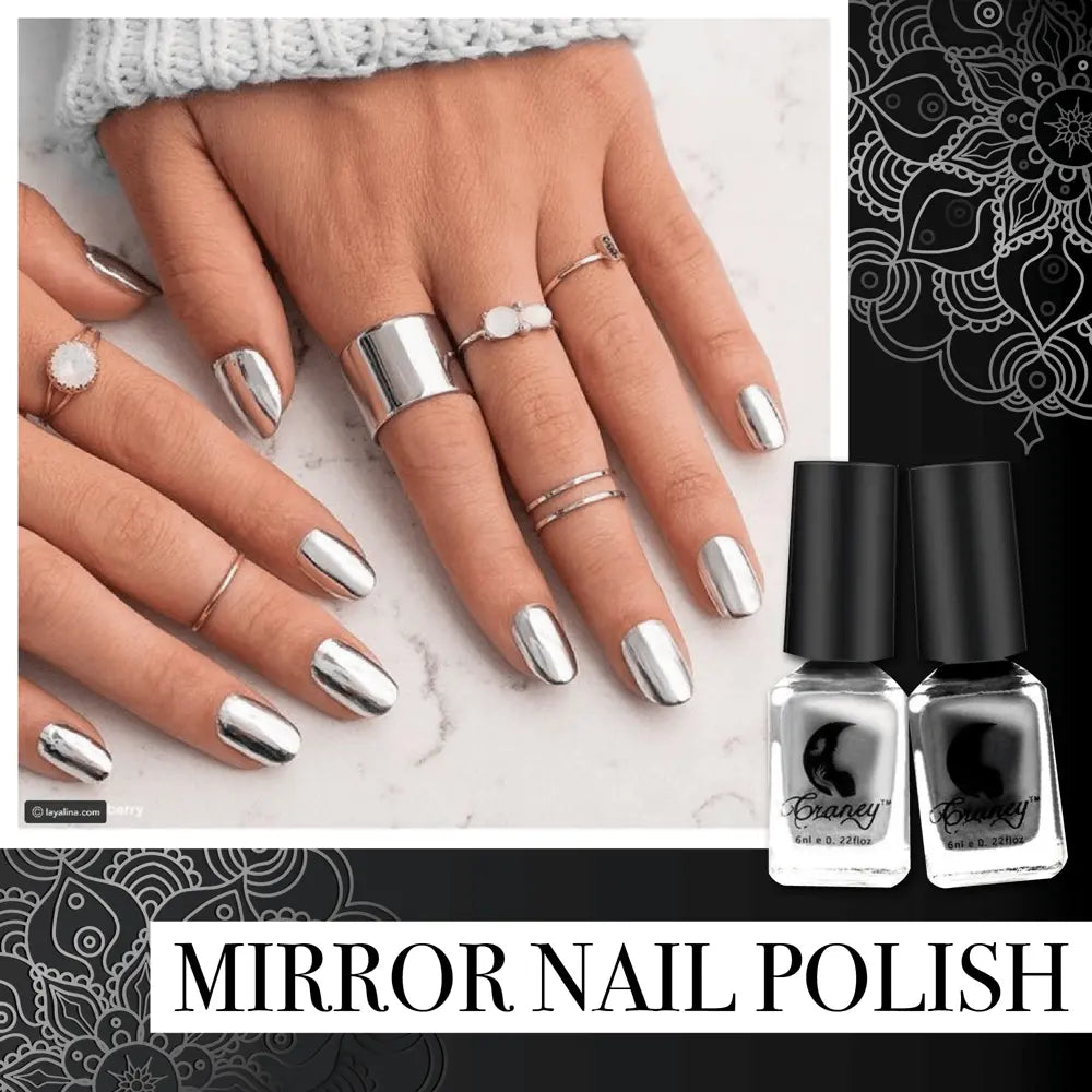 Mirror Nail Polish – Instantly metallic shiny nails
