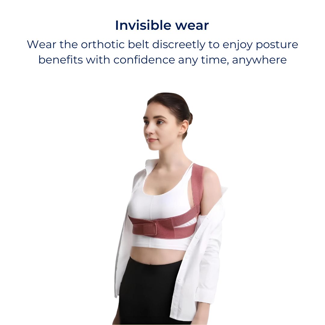 SpineAlign Posture Corrector | Adjustable Back Support for Pain Relief - Improve Posture, Reduce Neck, Shoulder & Sciatica Pain Bowlift
