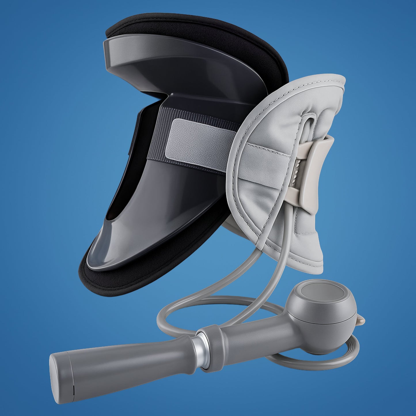 SpineEase | Neck Traction Collar – Cervical Retractor for Spine Decompression, Nerve & Posture Support – Neck Pain Relief Aid Skanto