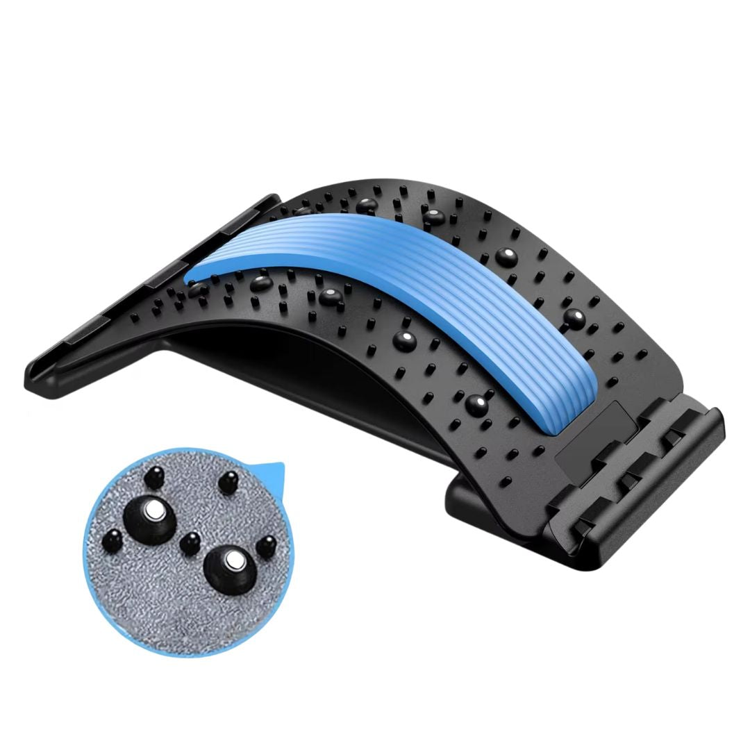 SpineRelief Orthopedic Back Stretcher | Posture Correction and Pain Relief – Sciatica - Herniated Disc - Chronic Back Pain Support Bowlift
