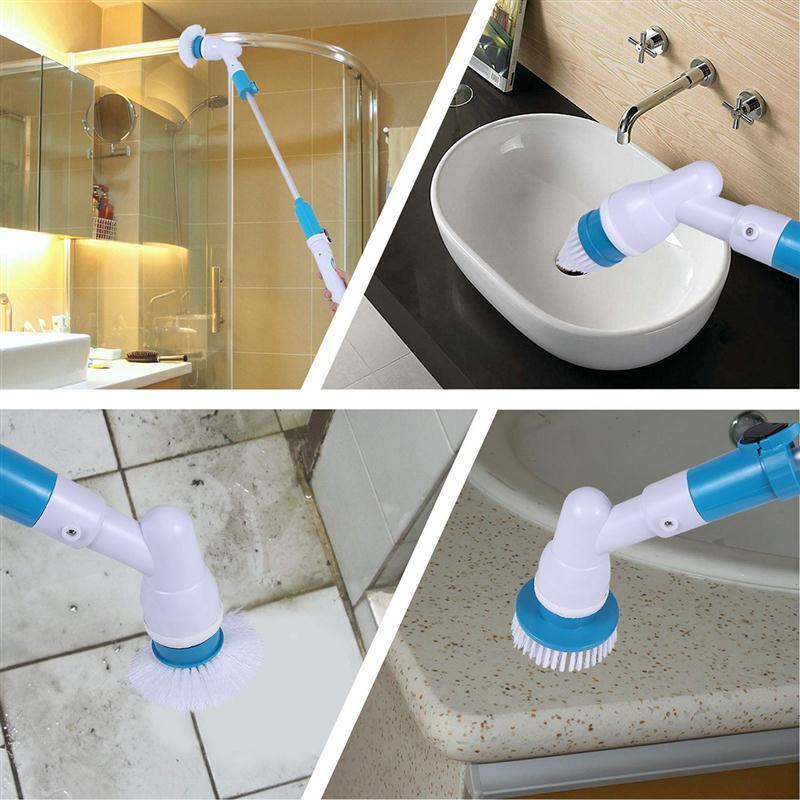 Skanto | Powerful Multifunctional Spin Cleaning Scrubber Brush - The Easy Way to Scrub