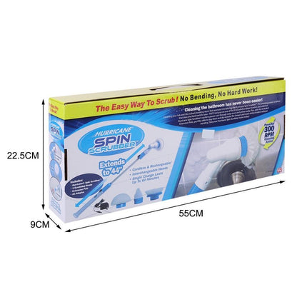 Skanto | Powerful Multifunctional Spin Cleaning Scrubber Brush - The Easy Way to Scrub