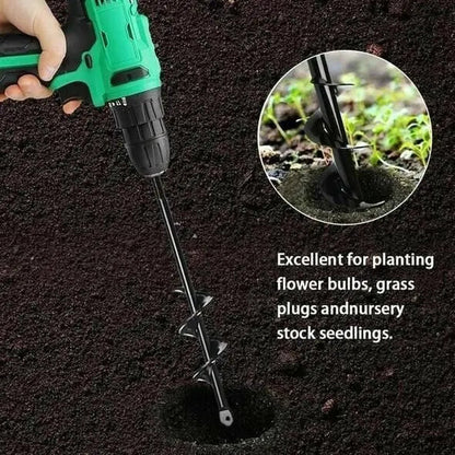 BowLift | Spiral Garden Drill – Fast Planting Hole with Any Drill