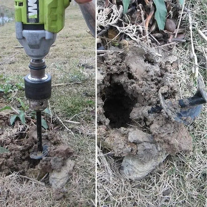BowLift | Spiral Garden Drill – Fast Planting Hole with Any Drill