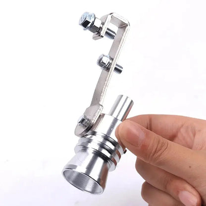 Aluminum Alloy Exhaust Resonator for Cars and Motorcycles, 2.5 × 10.7 cm
