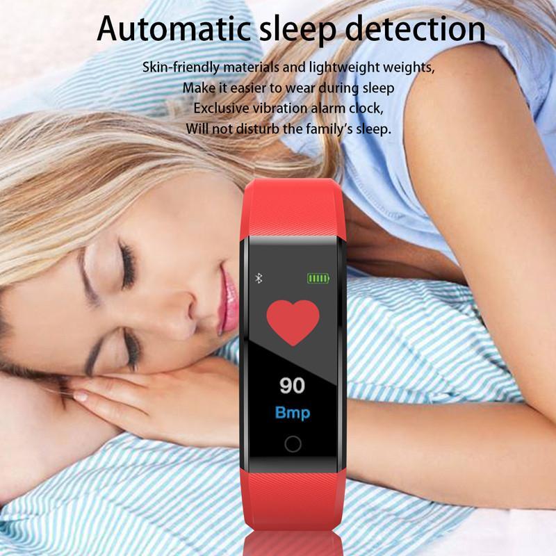 Skanto | Sport Smart Band Heart Rate Fitness Tracker Smart Bracelet Waterproof Smartband Blood Pressure Smart Bracelet Smart Watch Men