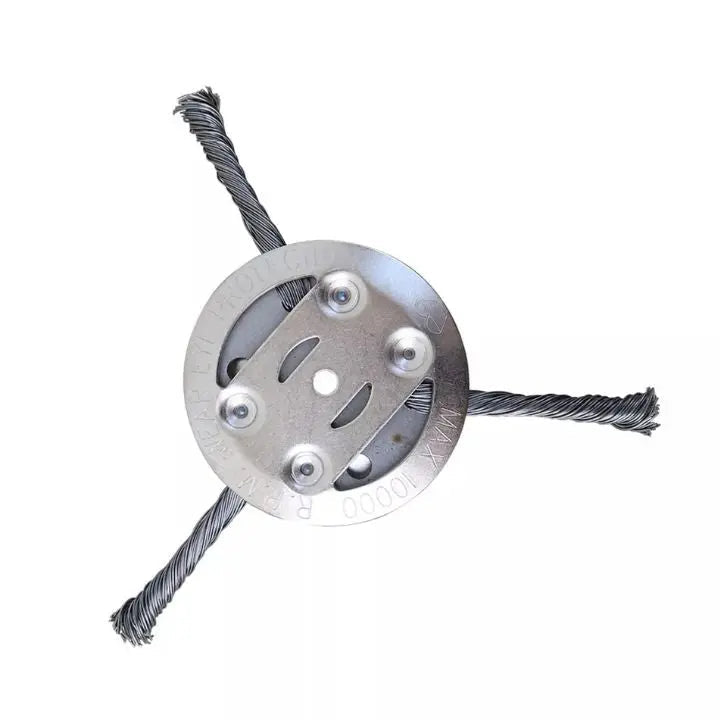 BowLift | Steel Brush Lawn Trimmer Head – Efficient Weed Remover