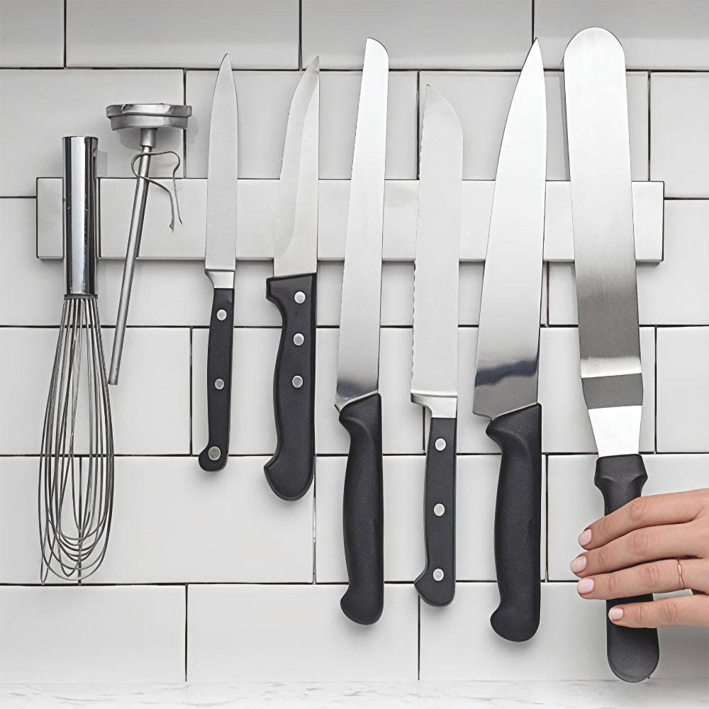 Skanto | Magnetic Stainless Steel Kitchen Utensil Holder