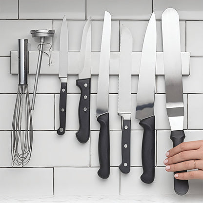 Skanto | Magnetic Stainless Steel Kitchen Utensil Holder