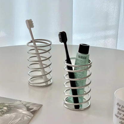 BowLift | Stainless Steel Spiral Toothbrush Holder