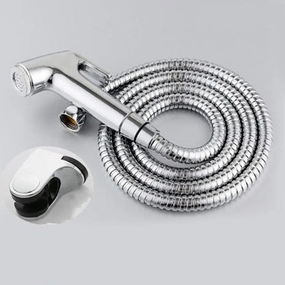 Skanto | Stainless Steel Handheld Bidet Sprayer Set | Adjustable Pressure, Self-Cleaning Nozzle & Ideal for Personal Hygiene and Pet Cleaning