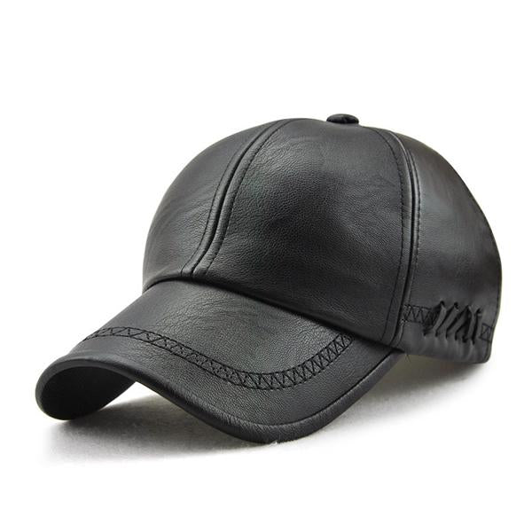 Stanley – Stylish men's baseball cap with leather look | Kalsten