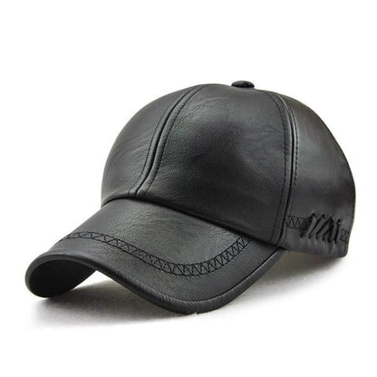 Stanley – Stylish men's baseball cap with leather look | Kalsten