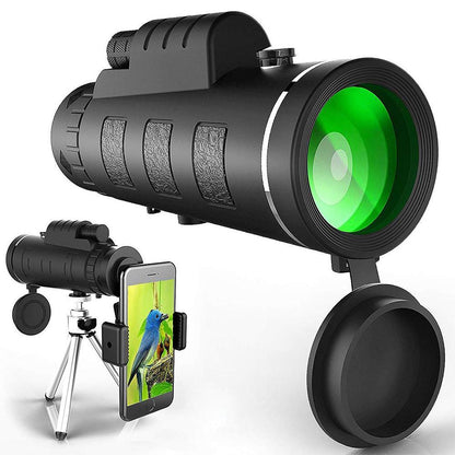 Skanto | Starscope HD Monocular – High-Performance Waterproof Telescope with Smartphone Holder & Tripod