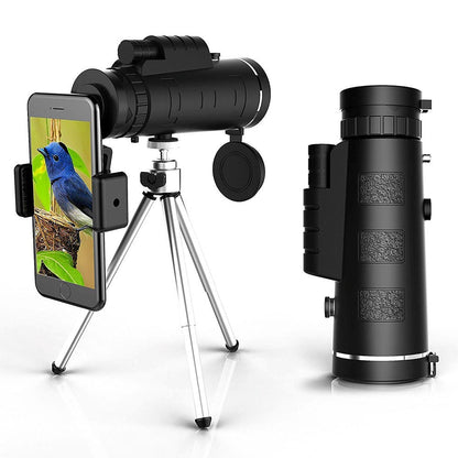 Skanto | Starscope HD Monocular – High-Performance Waterproof Telescope with Smartphone Holder & Tripod