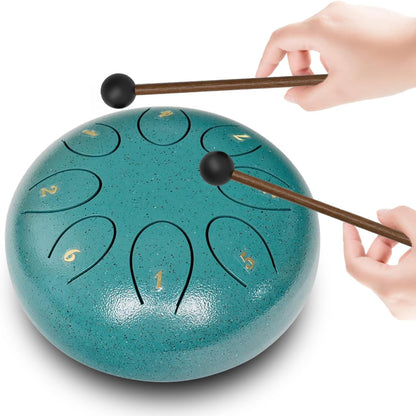 BowLift | Steel Tongue Drum Handpan Percussion Meditation Instrument