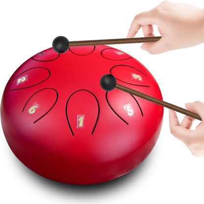 BowLift | Steel Tongue Drum Handpan Percussion Meditation Instrument