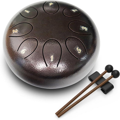 BowLift | Steel Tongue Drum Handpan Percussion Meditation Instrument