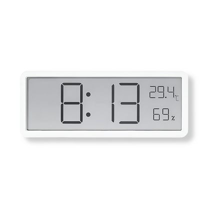 Kalsten | Digital LED Wall Clock – Large Display with Temperature and Humidity