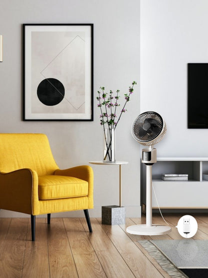 Silent USB-Powered Floor Fan with 3 Speeds - Energy Saving and Ideal for Small Spaces | Bowlift
