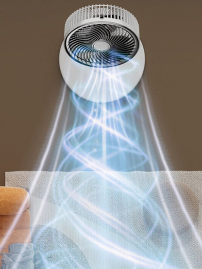 Silent USB-Powered Floor Fan with 3 Speeds - Energy Saving and Ideal for Small Spaces | Bowlift