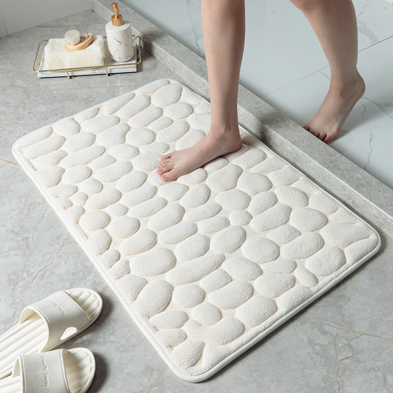 Brehn | Super soft foam bath mat | Soft & fast absorbing