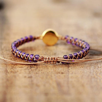 Skanto | Amethyst Healing Bracelet - Serenya