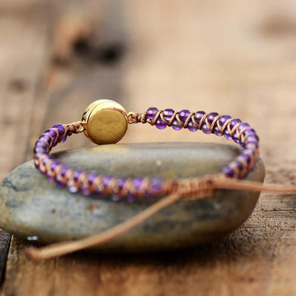 Skanto | Amethyst Healing Bracelet - Serenya