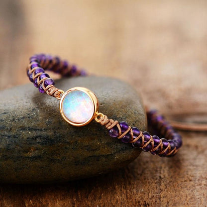 Skanto | Amethyst Healing Bracelet - Serenya