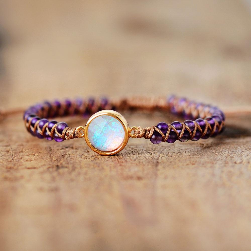 Skanto | Amethyst Healing Bracelet - Serenya