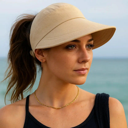 Kalsten | Beach hat with wide brim – Airy, foldable, sun safe