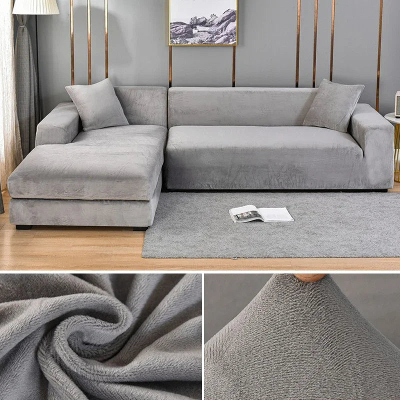 Skanto | Luxury Stretch Velvet Sofa Cover – Stylish Protection for Any Sofa