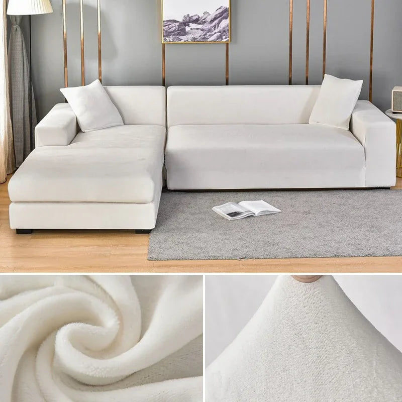 Skanto | Luxury Stretch Velvet Sofa Cover – Stylish Protection for Any Sofa