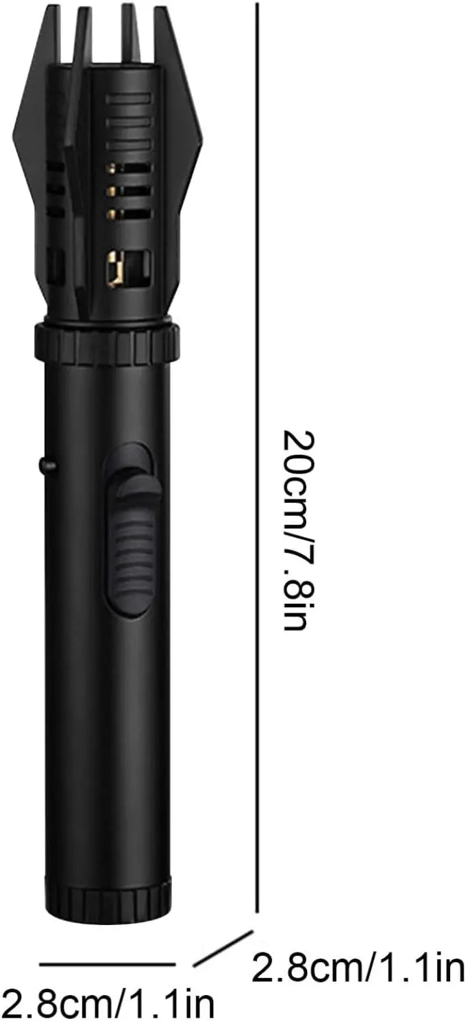 Windproof lighter with adjustable jet flame for any weather