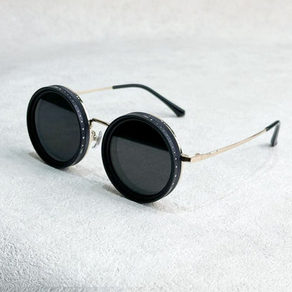 VisionRound Polarized Sunglasses – Unisex Retro Design with Adjustable Light Filter | Bowlift