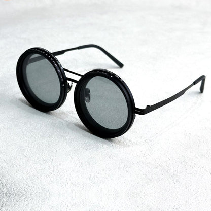 VisionRound Polarized Sunglasses – Unisex Retro Design with Adjustable Light Filter | Bowlift