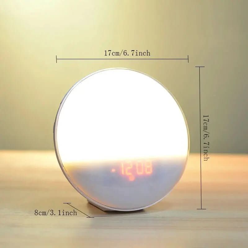 Skanto | Sunrise Alarm Clock with Sunrise Simulation and Nature Sounds