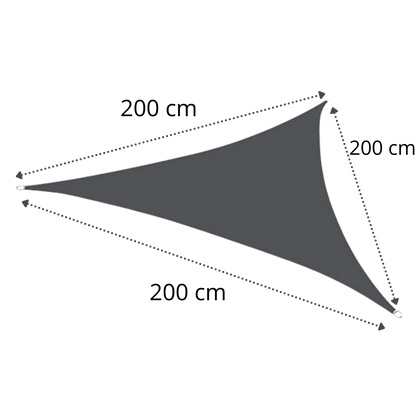 Waterproof Triangular Sun Sail