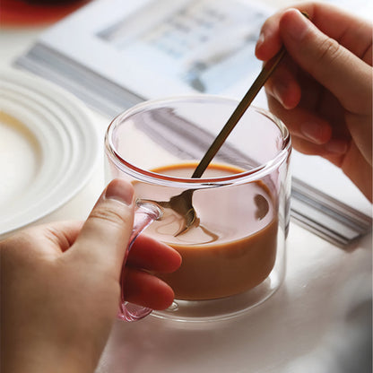 BowLift | DoublyMug | Tinted glass mug for hot beverages