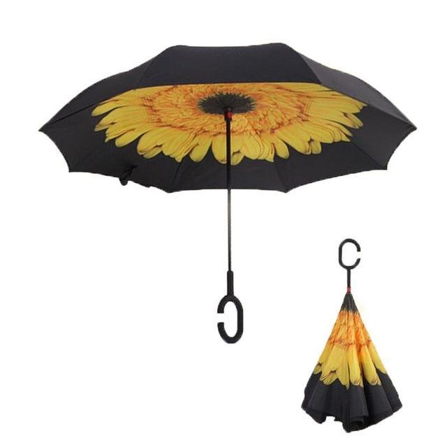 BowLift | Double-Layer Hands-Free Inverted Umbrella