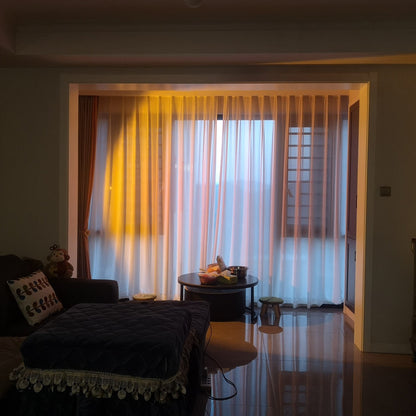 Frendorf | LED Color Projector Floor Lamp | Minimalist Halo Light Effect