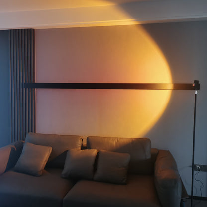 Frendorf | LED Color Projector Floor Lamp | Minimalist Halo Light Effect
