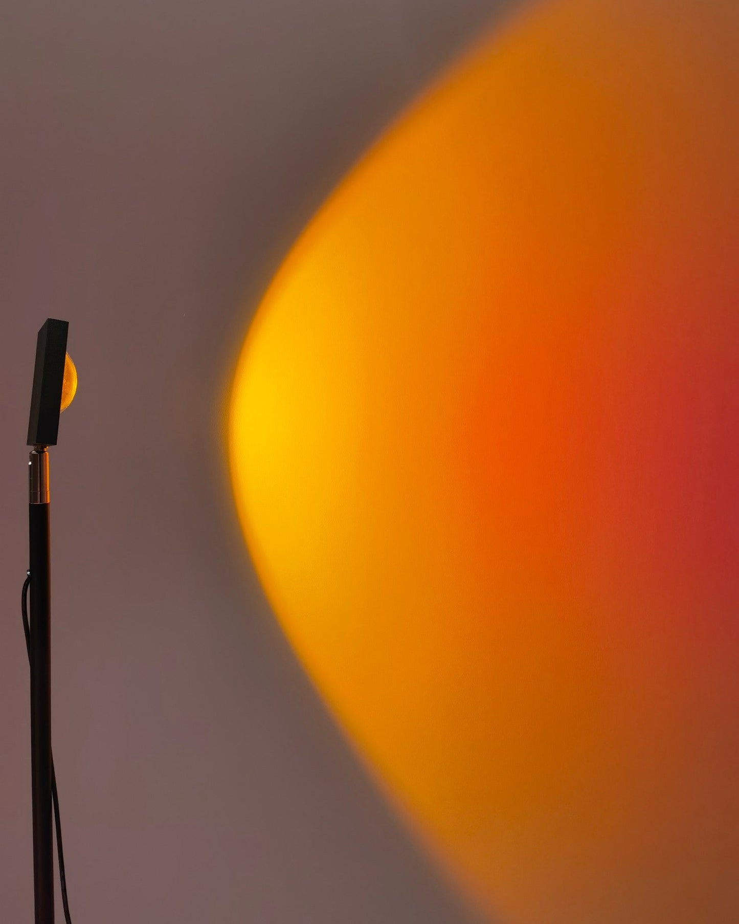 Frendorf | LED Color Projector Floor Lamp | Minimalist Halo Light Effect